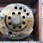 Field analysis. Gear system close up