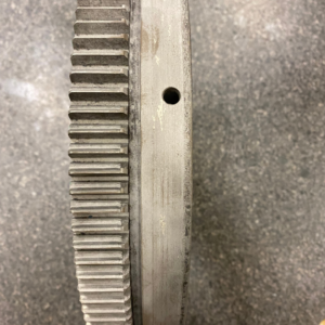 Slewing ring. Outer race. Ready for inspection