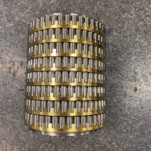 Multi-row cylindrical roller radial bearing. Ready for inspection