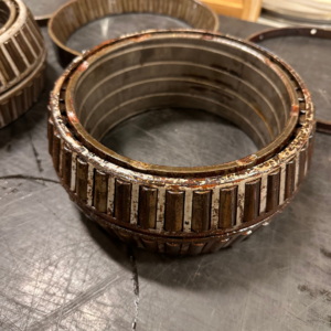 Tapered roller bearing. Inner race assembly. Ready for inspection