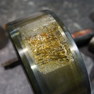 Field analysis. Cylindrical roller radial bearing. Inner race