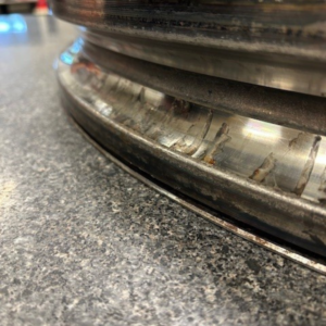 Slewing ring. Inner race. Ready for inspection